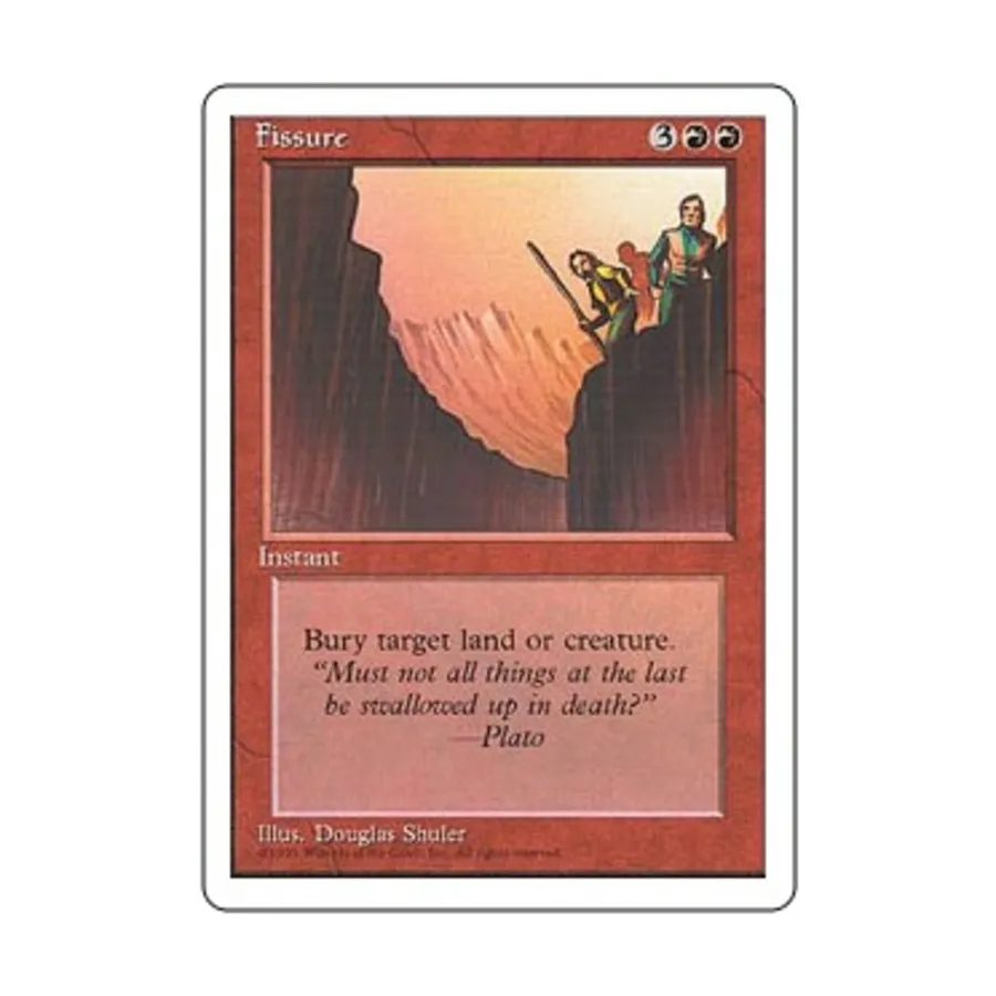 CCG Трещина (С), MTG - 4th Edition
CCG Трещина (С), MTG - 4th Edition