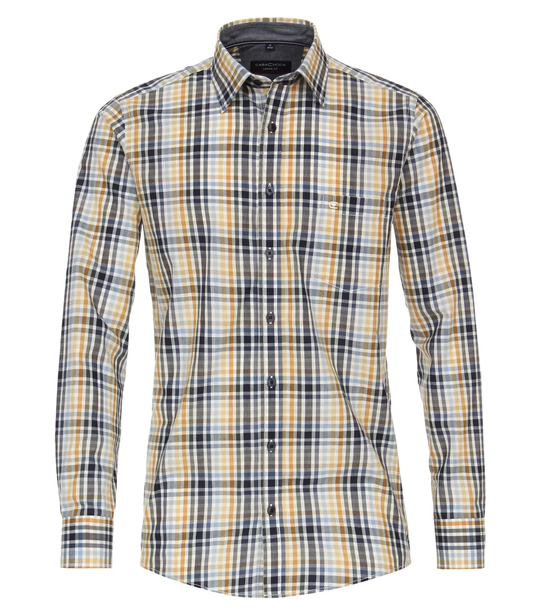 Рубашка CASAMODA с длинными рукавами "Повседневная рубашка CASAMODA в клетку", желтый
Рубашка CASAMODA с длинными рукавами "Повседневная рубашка CASAMODA в клетку", желтый