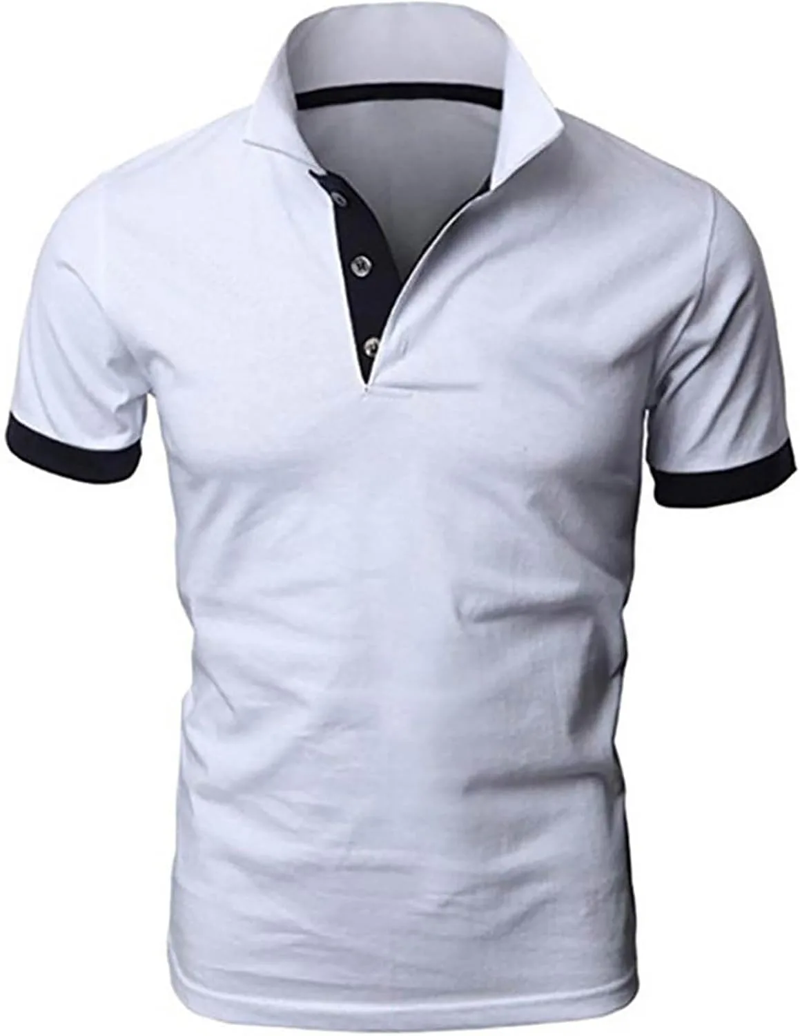 Мужская рубашка Casual Slim Fit с коротким рукавом и воротником на пуговицах
Мужская рубашка Casual Slim Fit с коротким рукавом и воротником на пуговицах