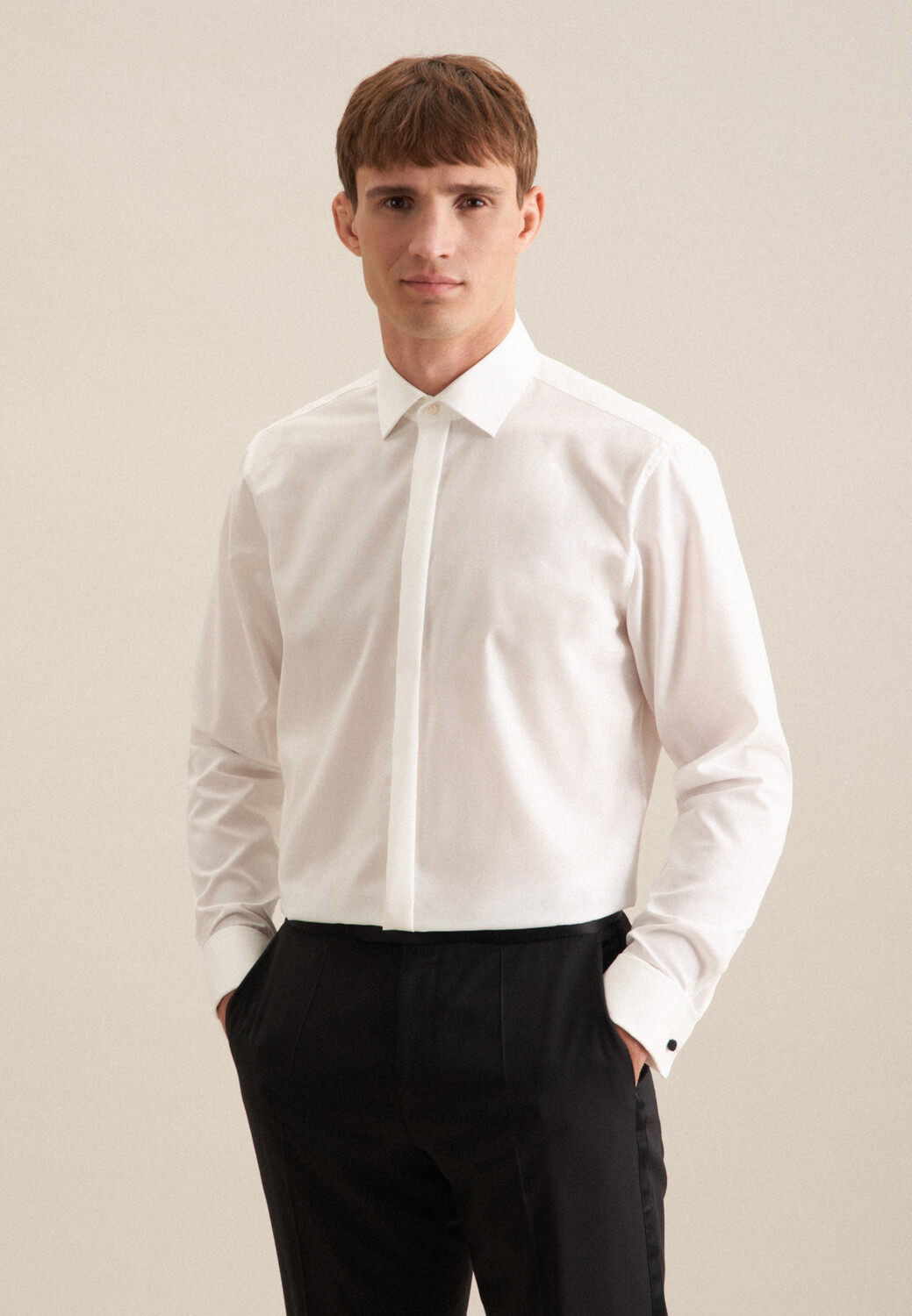 Рубашка Seidensticker Smoking Shaped, экрю
Рубашка Seidensticker Smoking Shaped, экрю