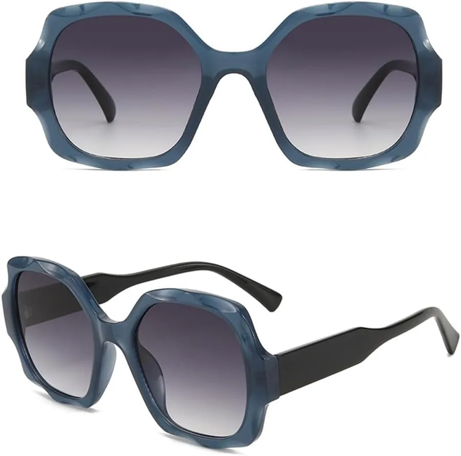 Винтажные солнцезащитные очки большого размера для женщин, стильные градиентные очки для отдыха на природе, модные солнцезащитные очки MTZJH, Rose-gradient Grey
Винтажные солнцезащитные очки большого размера для женщин, стильные градиентные очки для отдыха на природе, модные солнцезащитные очки MTZJH, Rose-gradient Grey