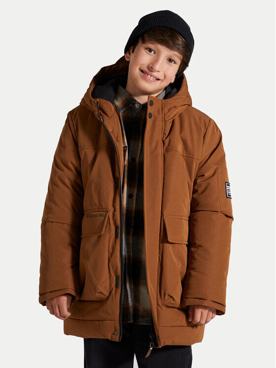 Зимняя куртка стандартного кроя Coccodrillo, коричневый
Зимняя куртка стандартного кроя Coccodrillo, коричневый