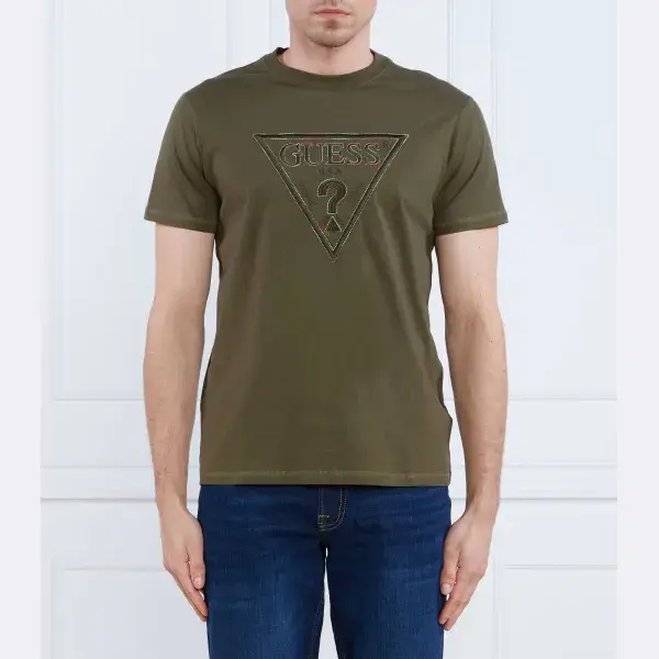 Футболка стандартного кроя Guess, зеленый
Футболка стандартного кроя Guess, зеленый