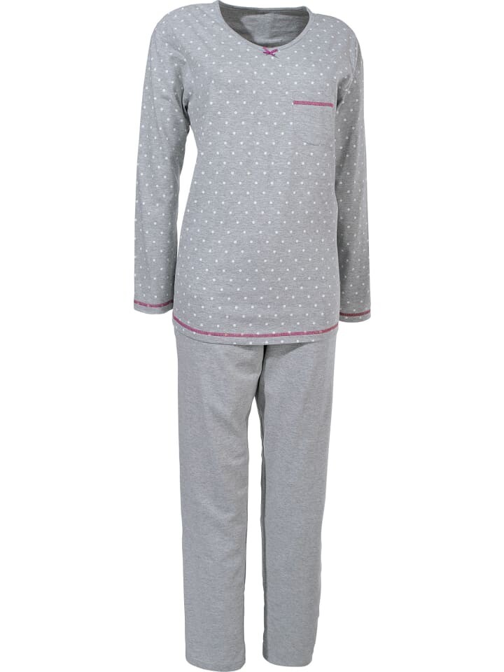 Ночное белье Erwin Müller, цвет hellgrau meliert 
Ночное белье Erwin Müller, цвет hellgrau meliert