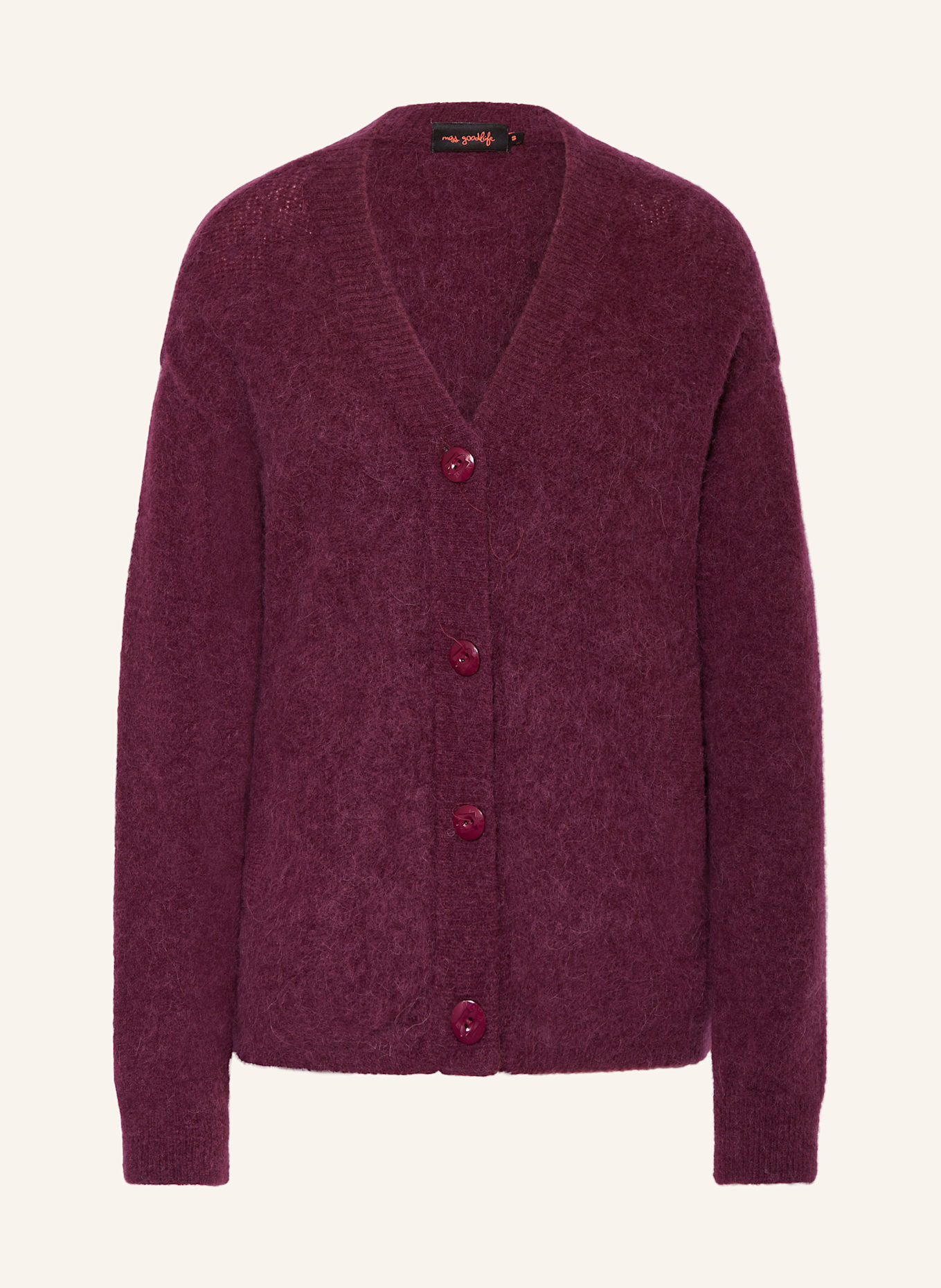 Кардиган с альпакой Miss Goodlife, красный
Кардиган с альпакой Miss Goodlife, красный