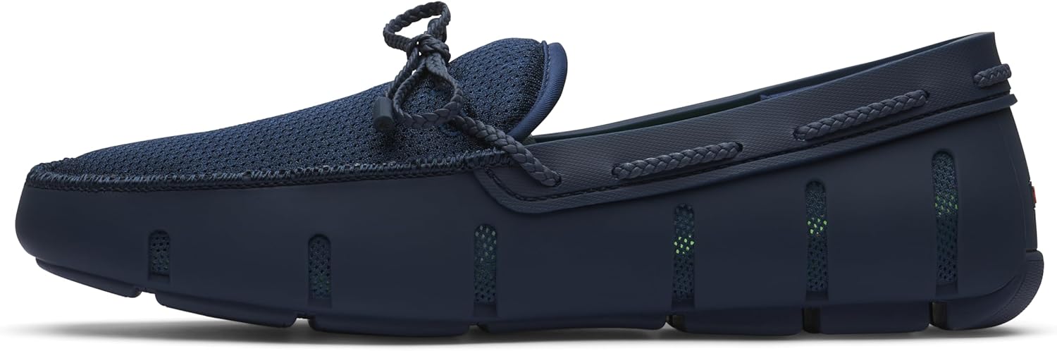 Мужские лоферы SWIMS, повседневные слипоны с плетеными шнурками, модная обувь для пляжа, темно-синий
Мужские лоферы SWIMS, повседневные слипоны с плетеными шнурками, модная обувь для пляжа, темно-синий