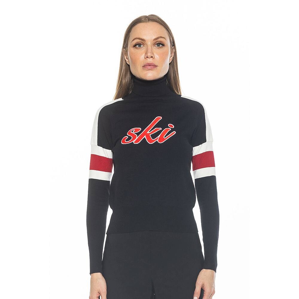 Женский вязаный свитер с высоким воротником и длинными рукавами ALEXIA ADMOR Jenni, цвет Black Multi
Женский вязаный свитер с высоким воротником и длинными рукавами ALEXIA ADMOR Jenni, цвет Black Multi