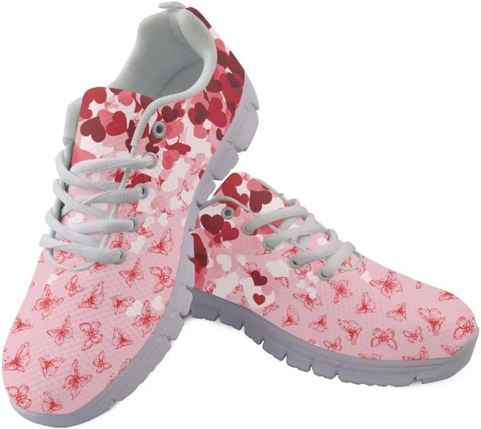 Кроссовки Jeiento Non Slip на День святого Валентина для женщин и мужчин, сетчатые теннисные кроссовки, подарок на День святого Валентина для девушек, женские кроссовки для прогулок и бега, розовый
Кроссовки Jeiento Non Slip на День святого Валентина для женщин и мужчин, сетчатые теннисные кроссовки, подарок на День святого Валентина для девушек, женские кроссовки для прогулок и бега, розовый