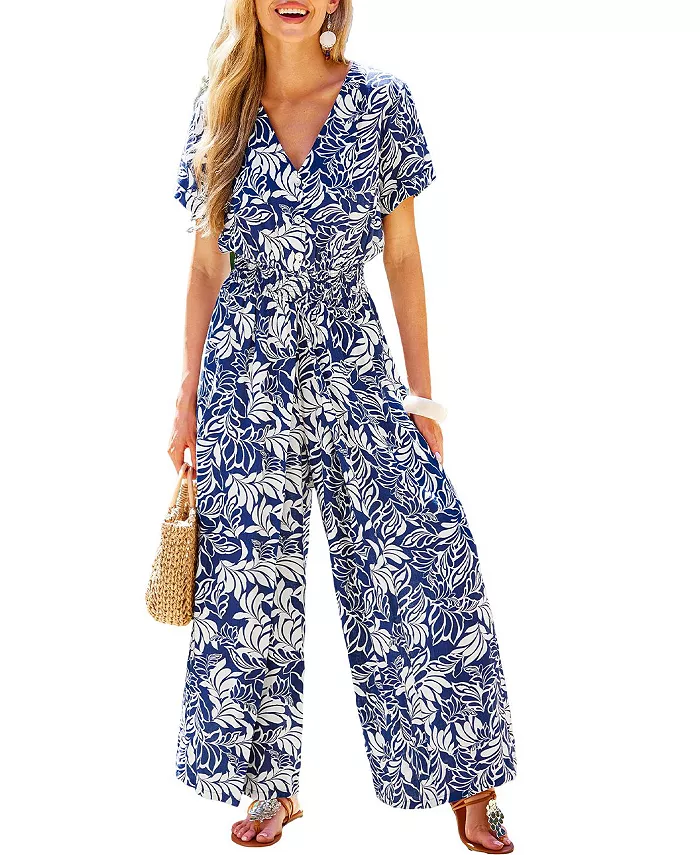 Женский тропический комбинезон Ready to Roll Cupshe, синий
Женский тропический комбинезон Ready to Roll Cupshe, синий