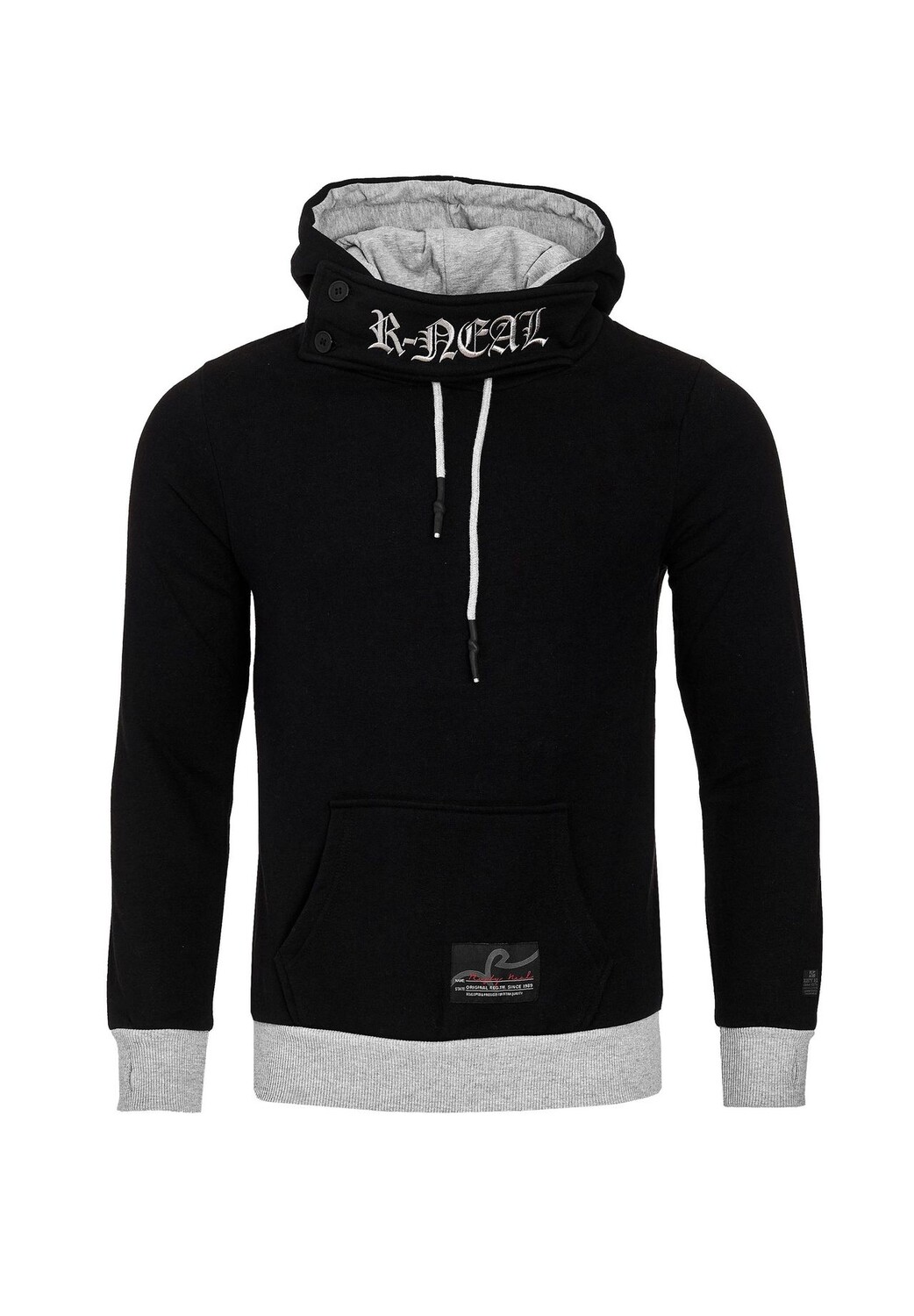 Худи современного кроя RUSTY NEAL, черный 
Худи современного кроя RUSTY NEAL, черный