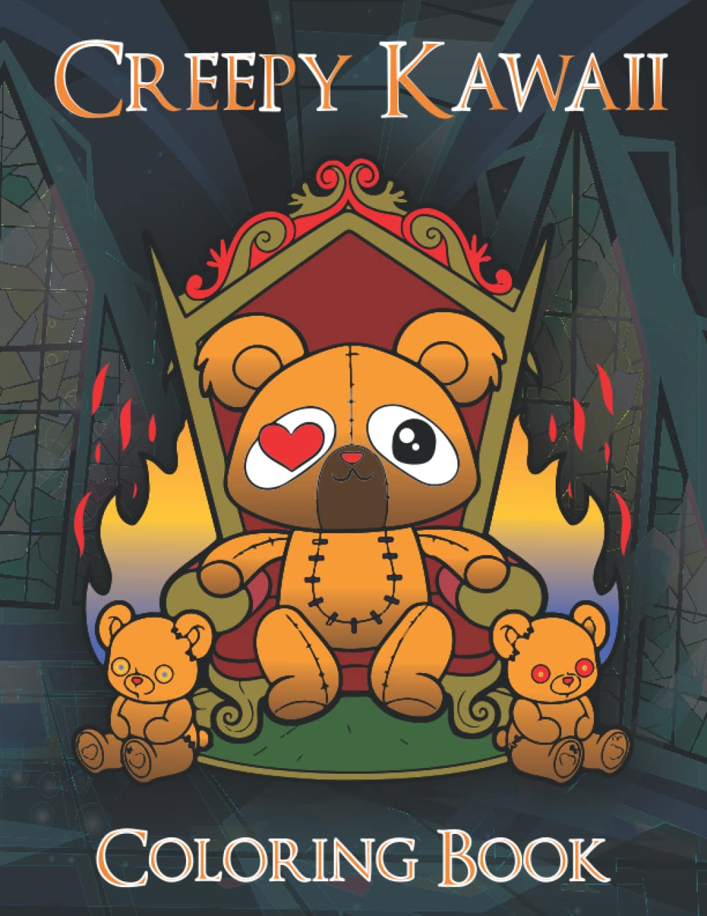 Creepy Kawaii Coloring book: A magical pastel goth coloring book nice christmas and holidays gift for adult and kids cute spooky horror designs (Independently published)
Creepy Kawaii Coloring book: A magical pastel goth coloring book nice christmas and holidays gift for adult and kids cute spooky horror designs (Independently published)
