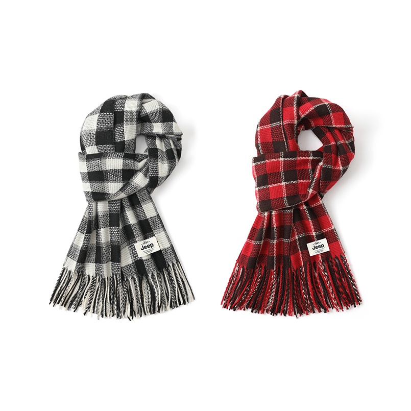 Jeep Вязаный шарф унисекс, 2 Pack (Black+Red)
Jeep Вязаный шарф унисекс, 2 Pack (Black+Red)