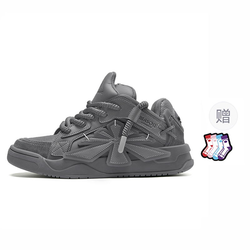 Masongarments Стильные серые скейтерские кроссовки Starlight унисекс, цвет Modern Gray
Masongarments Стильные серые скейтерские кроссовки Starlight унисекс, цвет Modern Gray