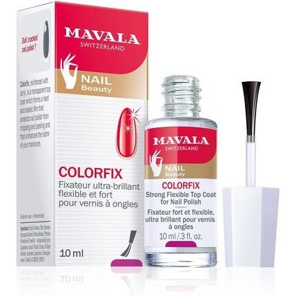 Colorfix Strong гибкое верхнее покрытие 10 мл, Mavala
Colorfix Strong гибкое верхнее покрытие 10 мл, Mavala