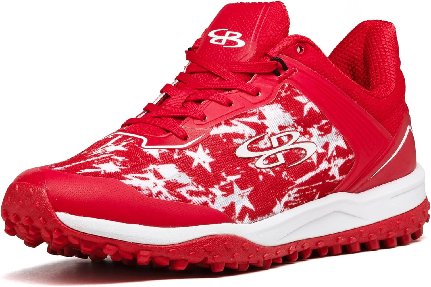 Мужские кроссовки Boombah Viper USA Shooting Stars для газона - несколько вариантов цветов - разные размеры, белый/красный
Мужские кроссовки Boombah Viper USA Shooting Stars для газона - несколько вариантов цветов - разные размеры, белый/красный