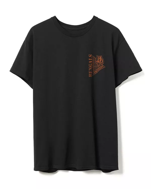 Унисекс футболка с символикой команды «Цинциннати Бенгалс» (NFL). Junk Food Clothing, черный
Унисекс футболка с символикой команды «Цинциннати Бенгалс» (NFL). Junk Food Clothing, черный