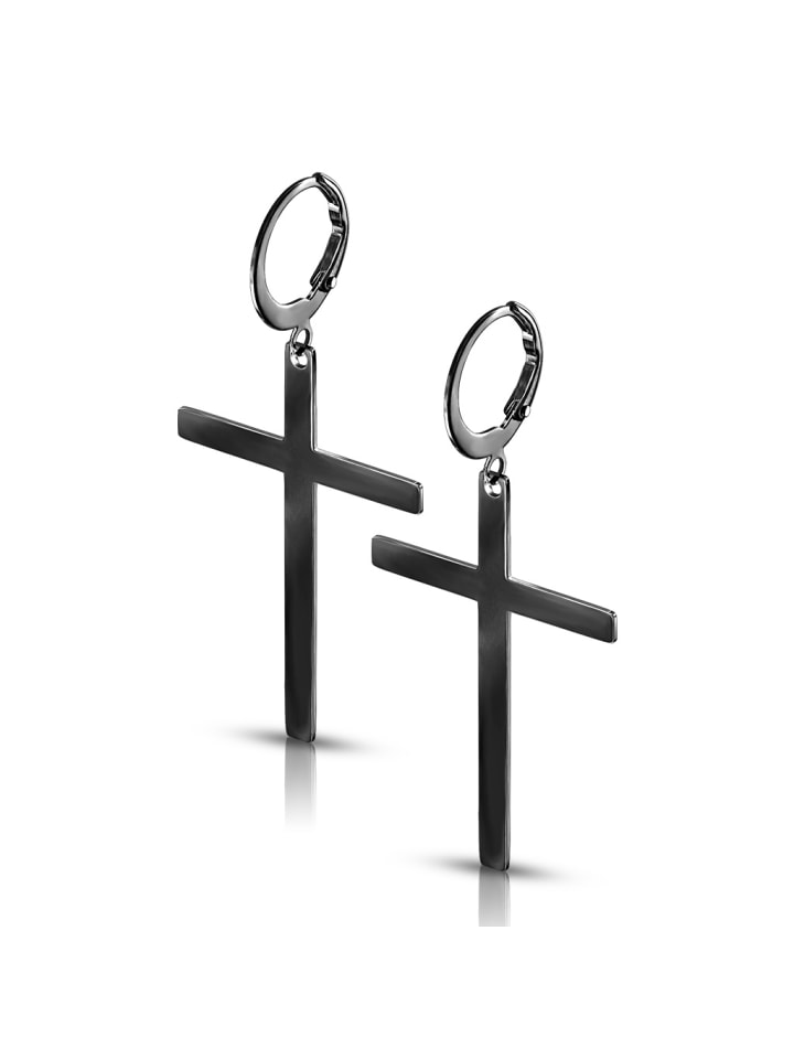 Bungsa Черные серьги-гвоздики
Bungsa Черные серьги-гвоздики