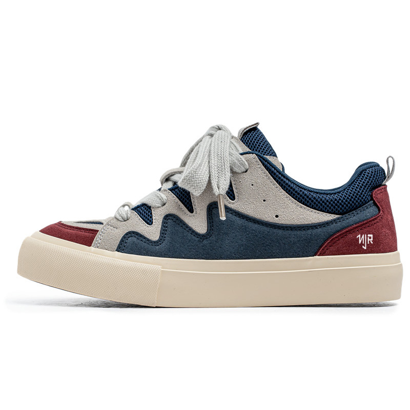 NANJIREN Антискользящие и износостойкие низкие скейтерские кроссовки для мужчин с эффектом увеличения роста - темно-синие, цвет Dark Blue
NANJIREN Антискользящие и износостойкие низкие скейтерские кроссовки для мужчин с эффектом увеличения роста - темно-синие, цвет Dark Blue