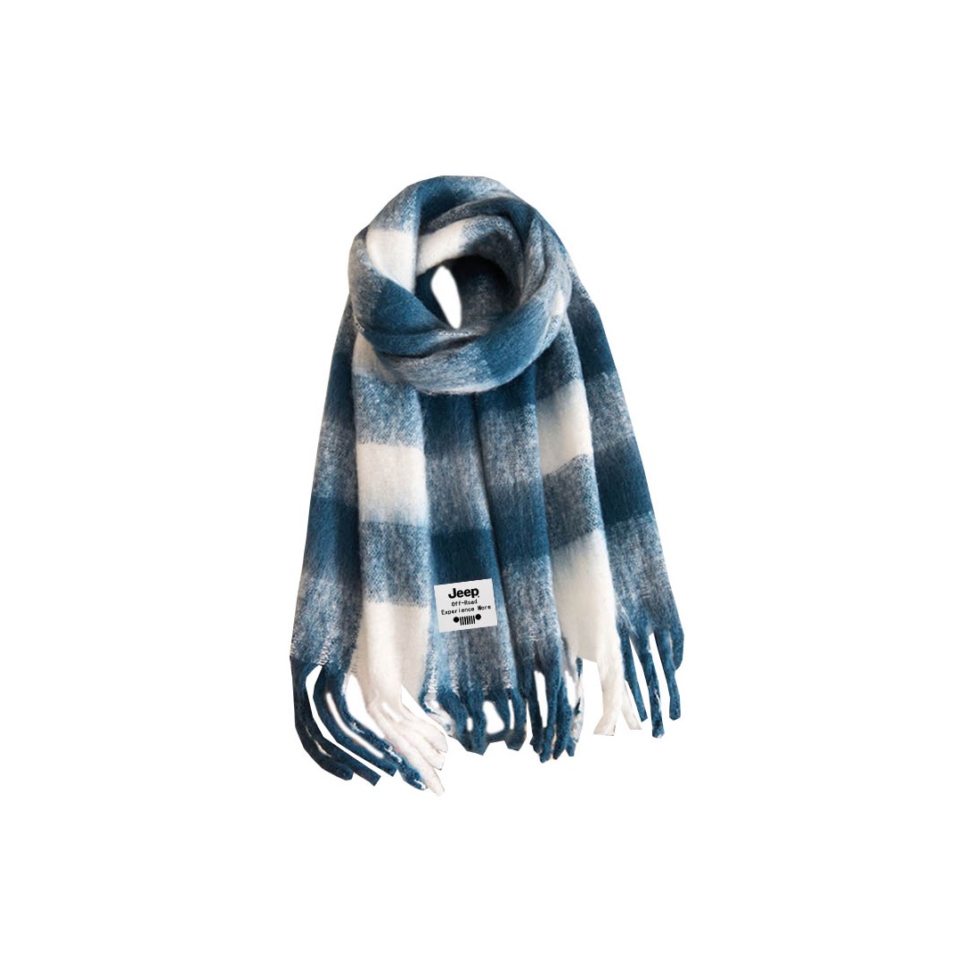 Шарф из полиэстера Unisex Jeep, синий белый
Шарф из полиэстера Unisex Jeep, синий белый