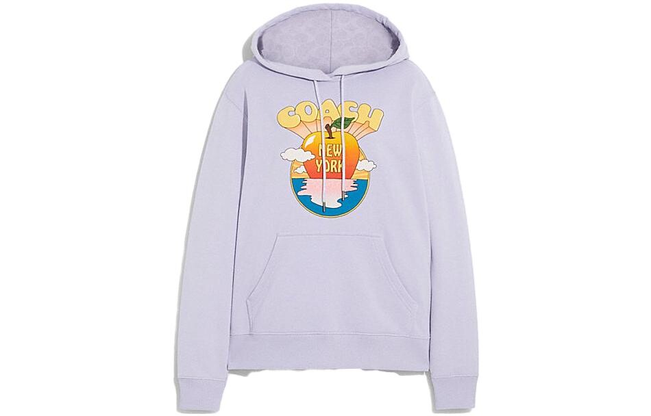 Свитшот женский сиреневый Coach
Свитшот женский сиреневый Coach