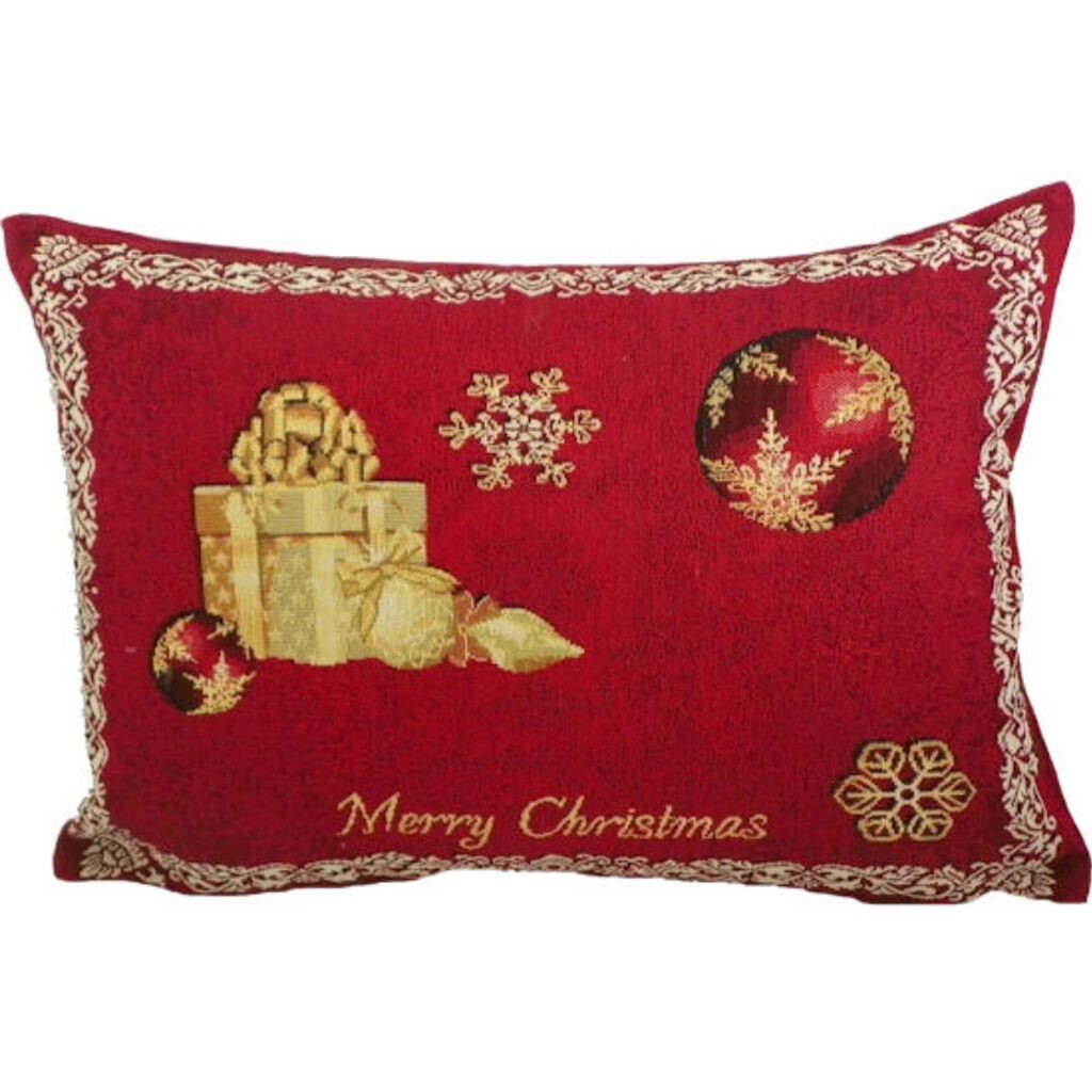 Подушка - Merry Christmas - Рождественский красный гобелен ок. 35х45 см. Деревенский домик AS4HOME
Подушка - Merry Christmas - Рождественский красный гобелен ок. 35х45 см. Деревенский домик AS4HOME