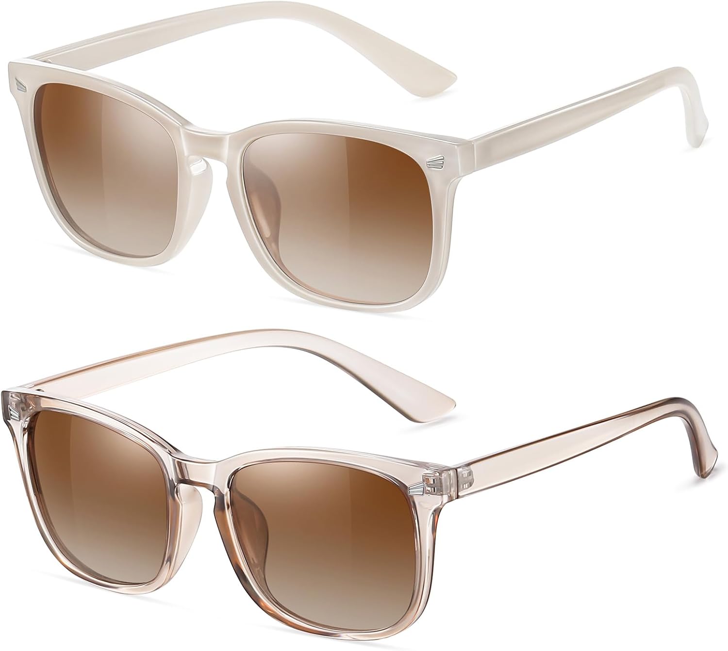 Поляризованные солнцезащитные очки FEIDUSUN для женщин и мужчин. Классические модные солнцезащитные очки с защитой от УФ-излучения, A17 Jade Pink / Gradient Tea + Light Tea / Gradient Tea
Поляризованные солнцезащитные очки FEIDUSUN для женщин и мужчин. Классические модные солнцезащитные очки с защитой от УФ-излучения, A17 Jade Pink / Gradient Tea + Light Tea / Gradient Tea