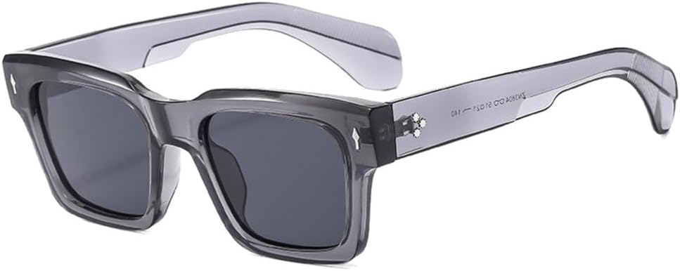 Мужские солнцезащитные очки оливково-зеленого цвета в стиле ретро с заклепками, женские панк-очки в тренде, солнцезащитные очки с защитой от УФ-излучения UV400 DSXLY, Gray Gray
Мужские солнцезащитные очки оливково-зеленого цвета в стиле ретро с заклепками, женские панк-очки в тренде, солнцезащитные очки с защитой от УФ-излучения UV400 DSXLY, Gray Gray