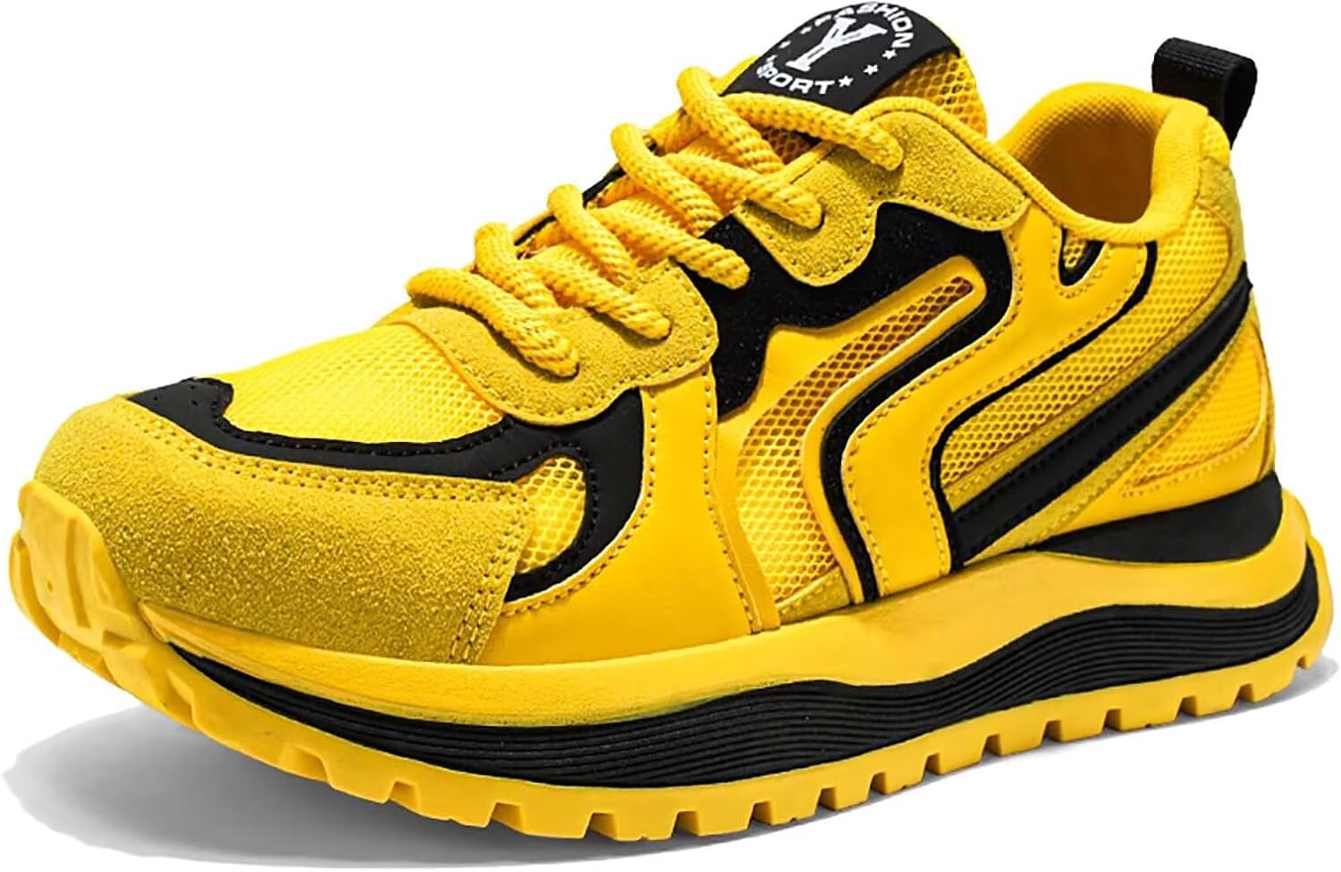 Мужские дышащие кроссовки TERBOFIN с сеткой для прогулок и повседневной носки, желтый
Мужские дышащие кроссовки TERBOFIN с сеткой для прогулок и повседневной носки, желтый