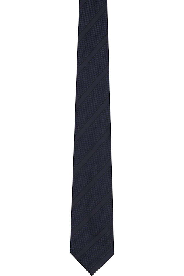 Полковой шелковый галстук Tom Ford, темно-синий
Полковой шелковый галстук Tom Ford, темно-синий