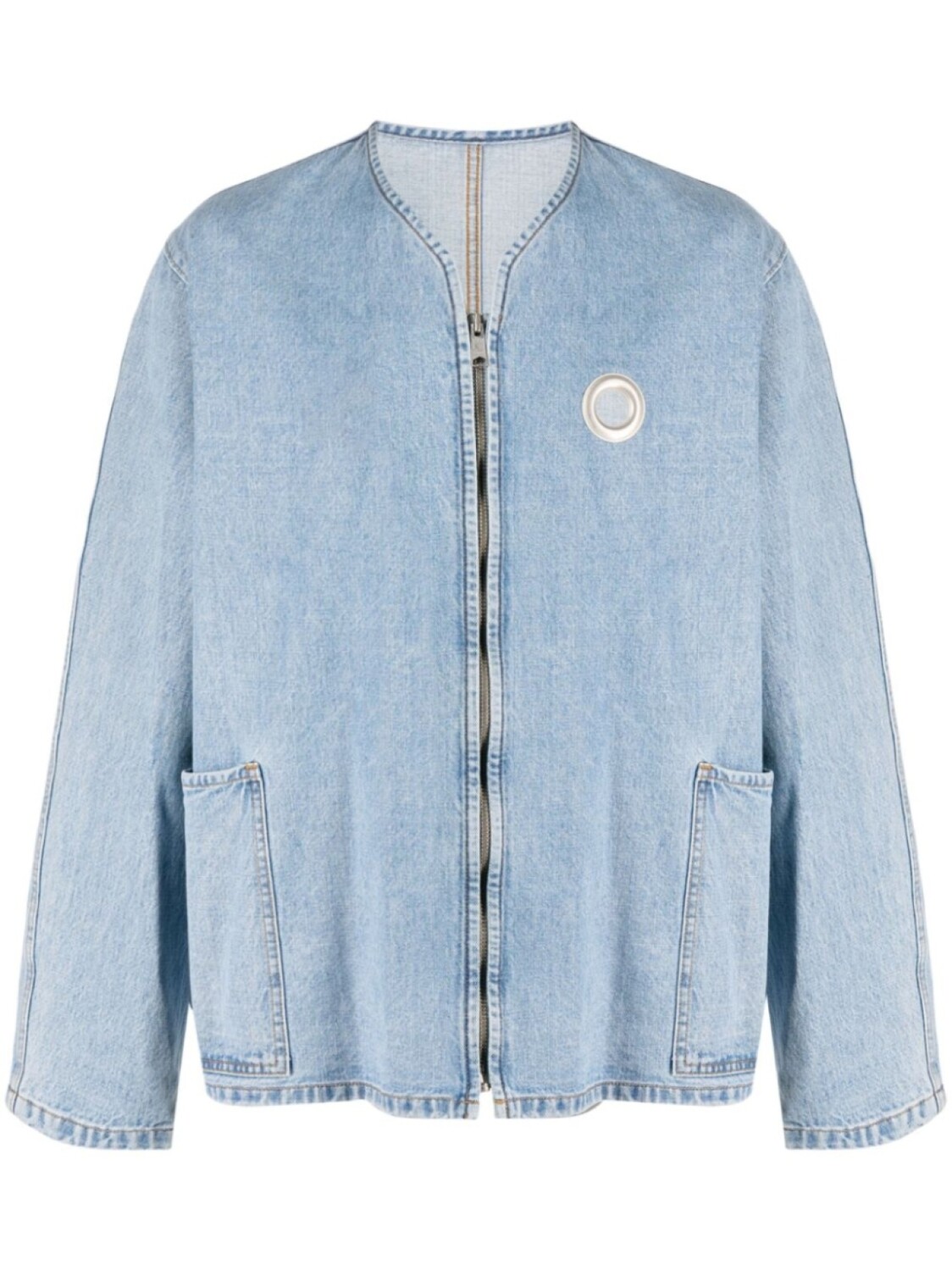 Craig Green джинсовая куртка на молнии, синий
Craig Green джинсовая куртка на молнии, синий