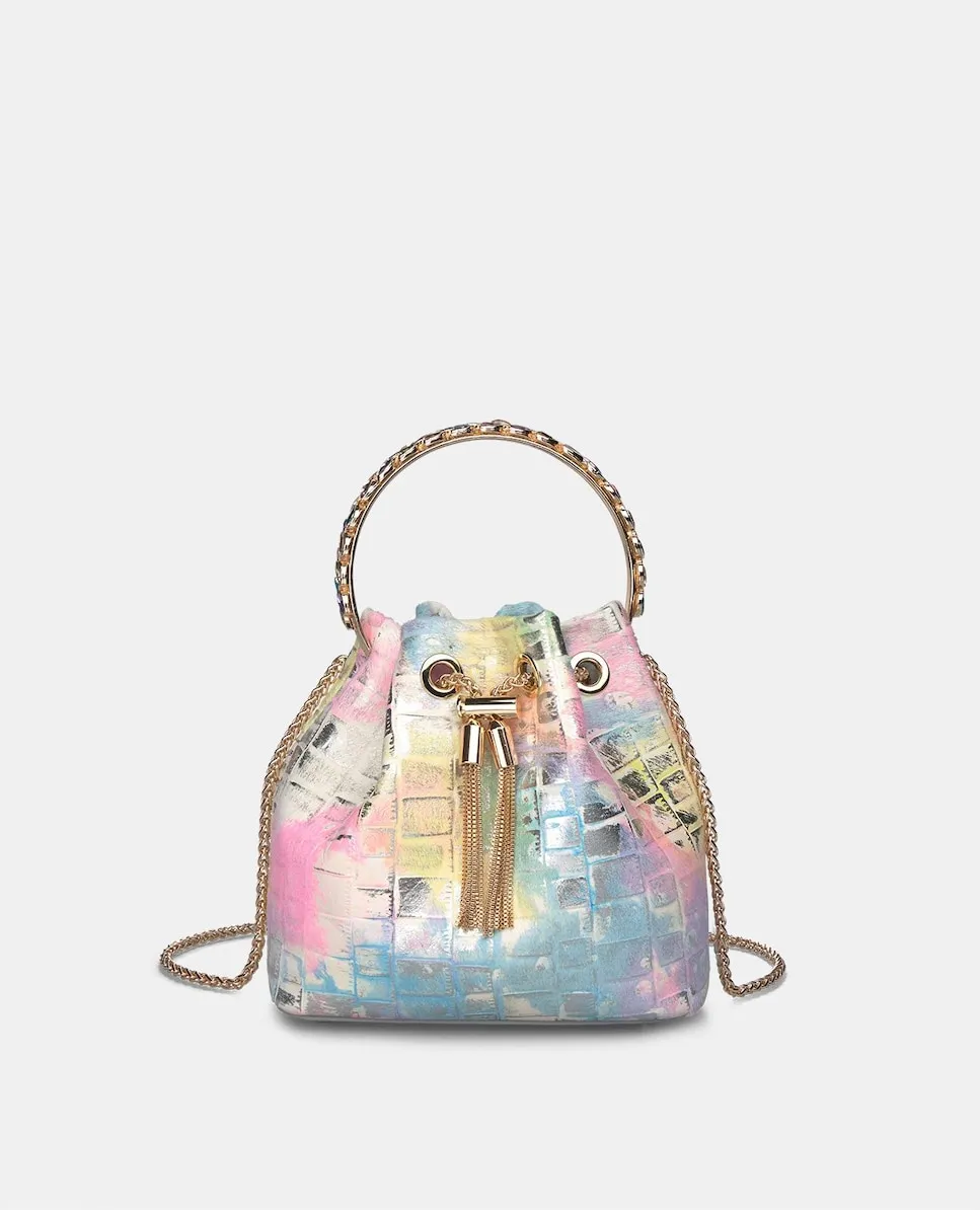 Сумка через плечо с подвесным декором, регулируемой застежкой и металлической цепочкой-ручкой Alma En Pena, многоцветный
Сумка через плечо с подвесным декором, регулируемой застежкой и металлической цепочкой-ручкой Alma En Pena, многоцветный