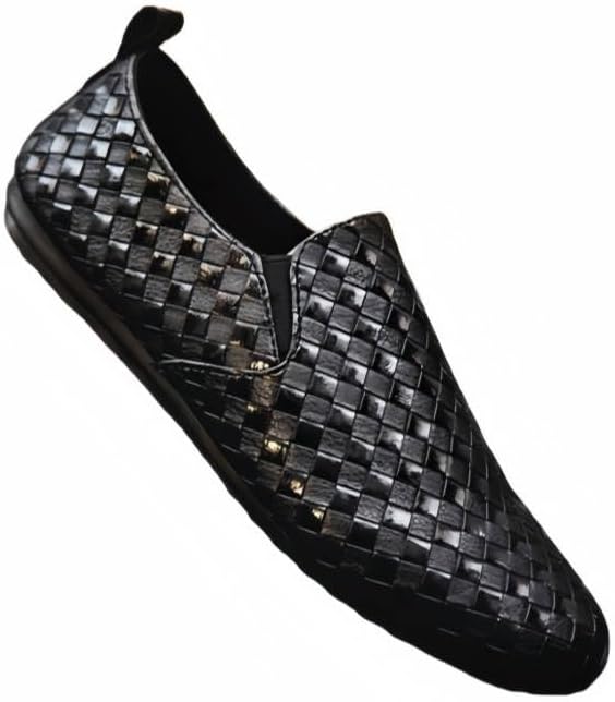 Мужские низкие туфли без шнурков - глянцевый черный - похожие на повседневные и формальные мокасины с эластичным входом, мягкая подкладка для комфорта - для ношения в любое время года (как тапочки) для бизнеса и офиса Minlaidian
Мужские низкие туфли без шнурков - глянцевый черный - похожие на повседневные и формальные мокасины с эластичным входом, мягкая подкладка для комфорта - для ношения в любое время года (как тапочки) для бизнеса и офиса Minlaidian