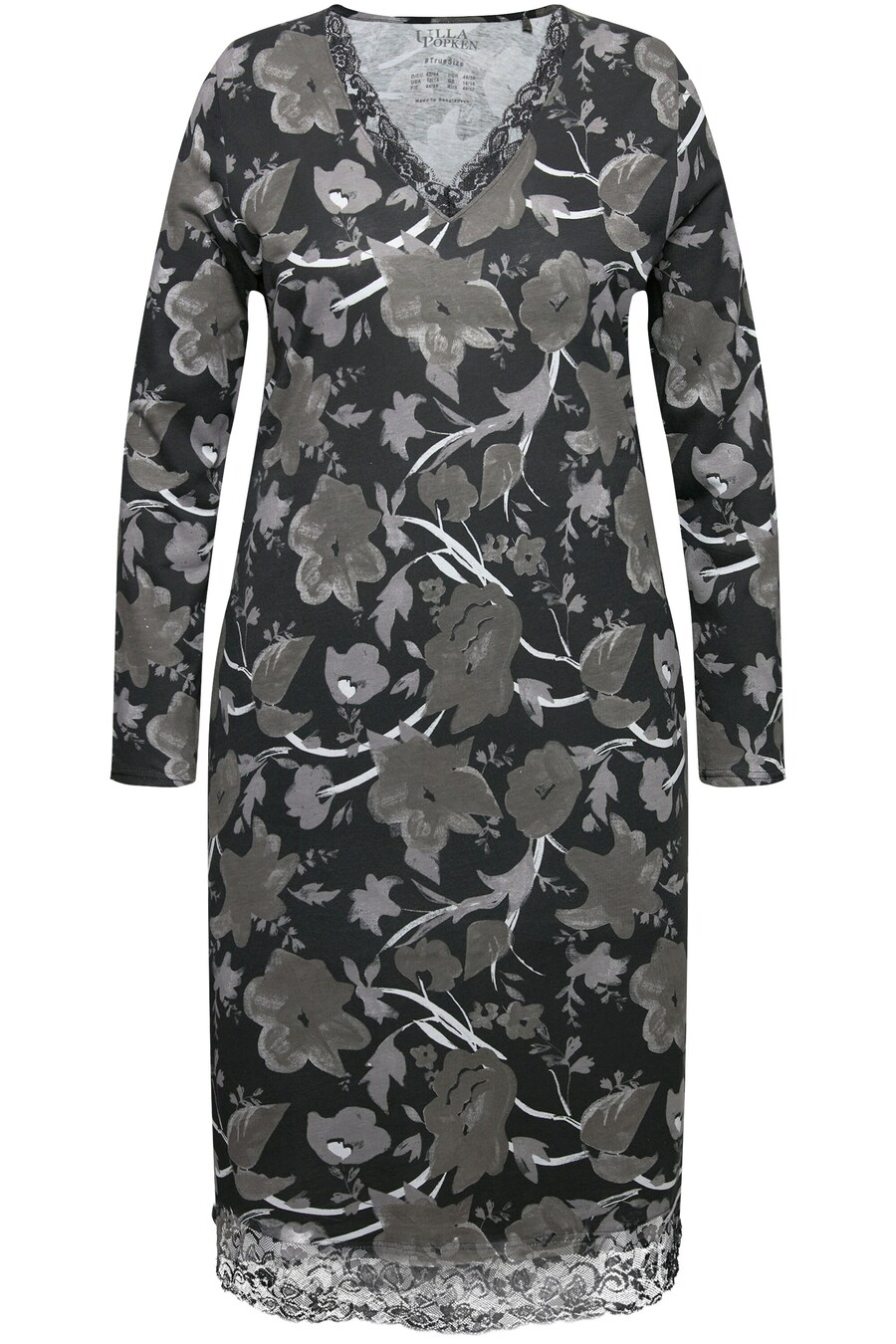 Ночная рубашка Ulla Popken, черный
Ночная рубашка Ulla Popken, черный