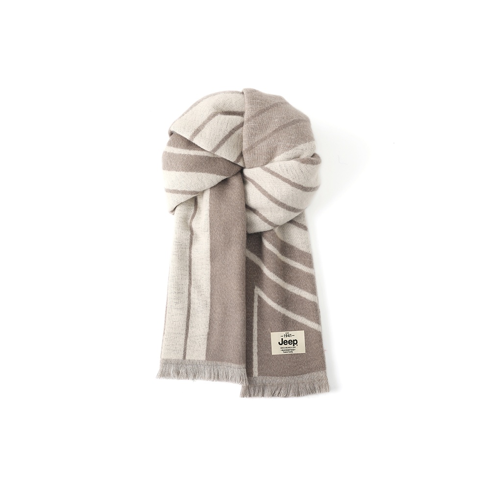 Шарф из полиэстера Unisex Jeep, бежевый
Шарф из полиэстера Unisex Jeep, бежевый