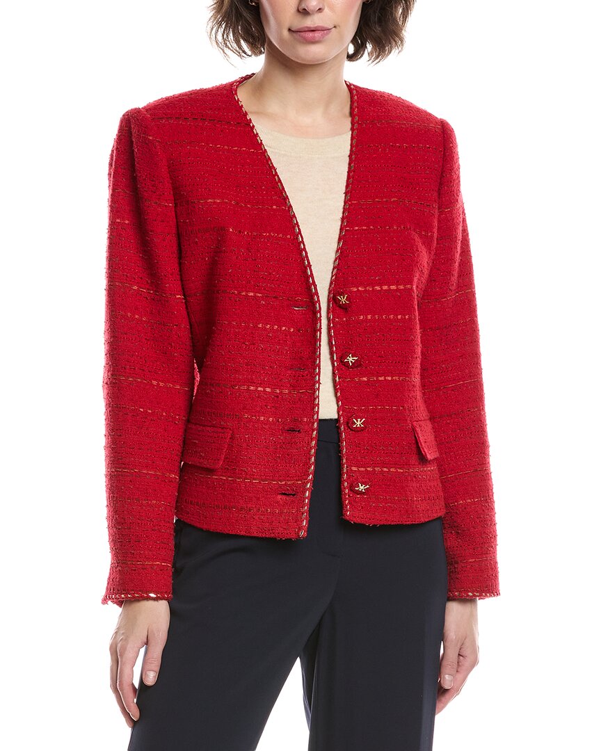 Коби Халапин Клара Твид Жакет Kobi Halperin, красный
Коби Халапин Клара Твид Жакет Kobi Halperin, красный