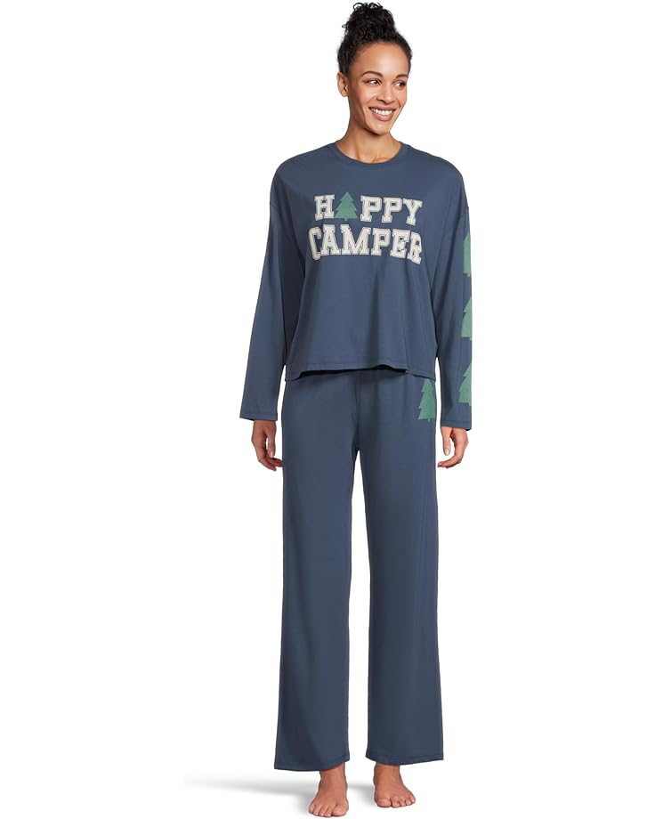 Женский пижамный комплект P.J. Salvage Cotton Modal Jersey Softee, Harbor Happy Camper
Женский пижамный комплект P.J. Salvage Cotton Modal Jersey Softee, Harbor Happy Camper