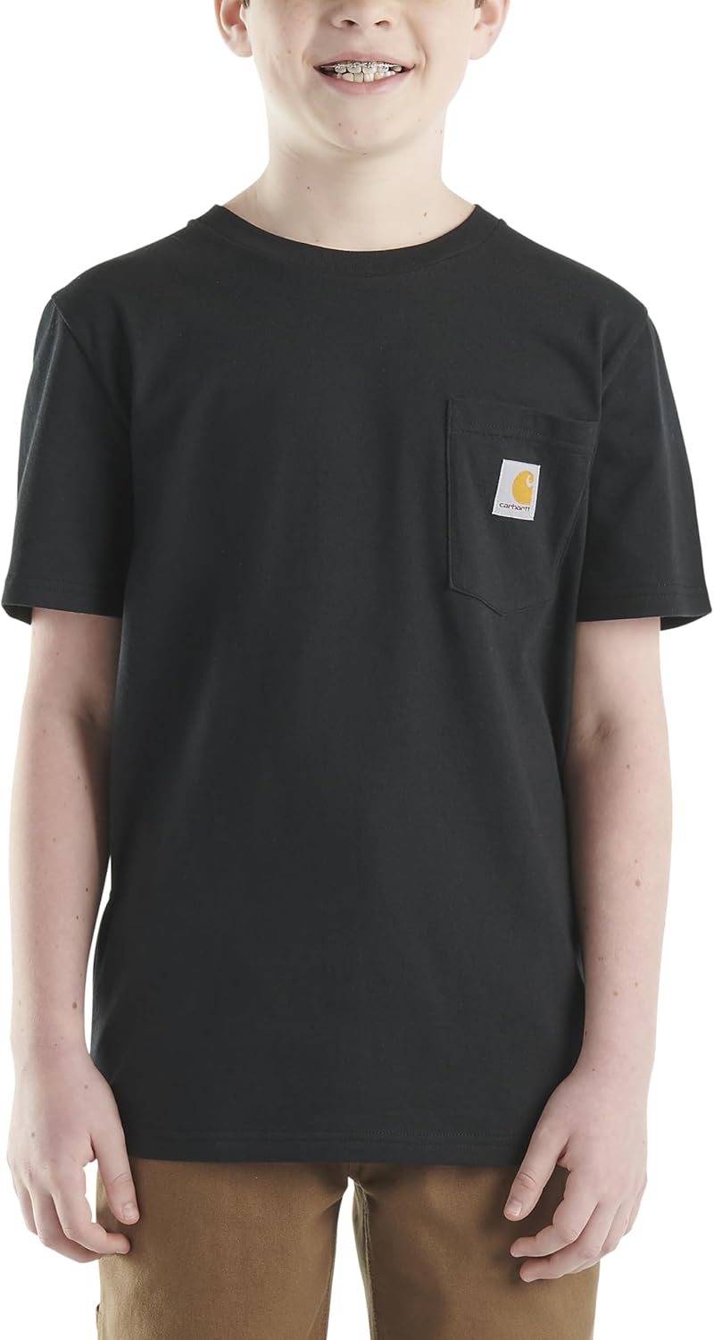 Детская футболка Carhartt с коротким рукавом и карманом, Caviar Black, Черный, Детская футболка Carhartt с коротким рукавом и карманом, Caviar Black
Детская футболка Carhartt с коротким рукавом и карманом, Caviar Black, Черный, Детская футболка Carhartt с коротким рукавом и карманом, Caviar Black