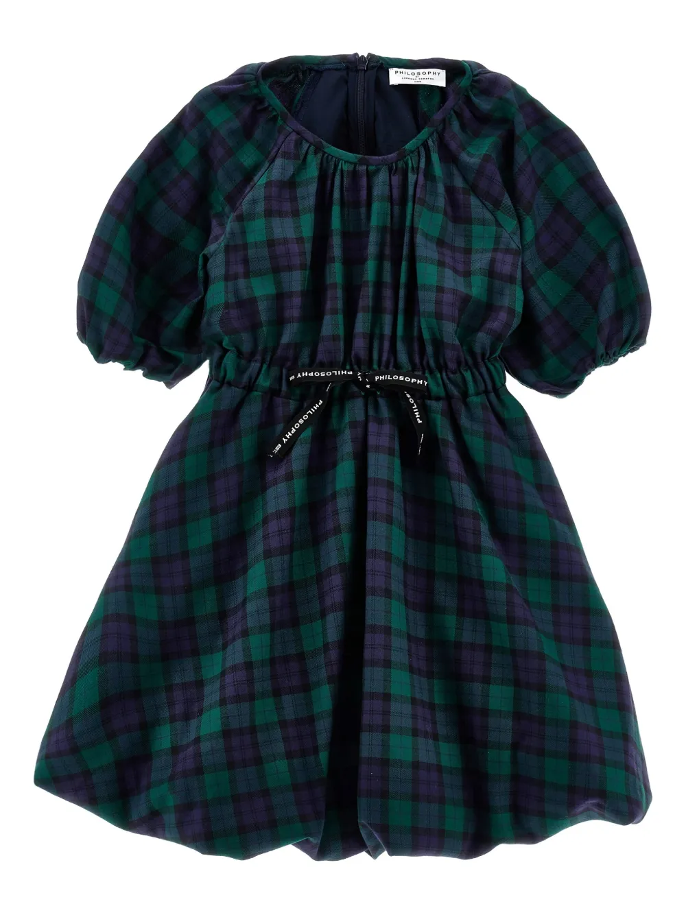 Клетчатое платье с объемными рукавами Philosophy Di Lorenzo Serafini Kids, синий
Клетчатое платье с объемными рукавами Philosophy Di Lorenzo Serafini Kids, синий