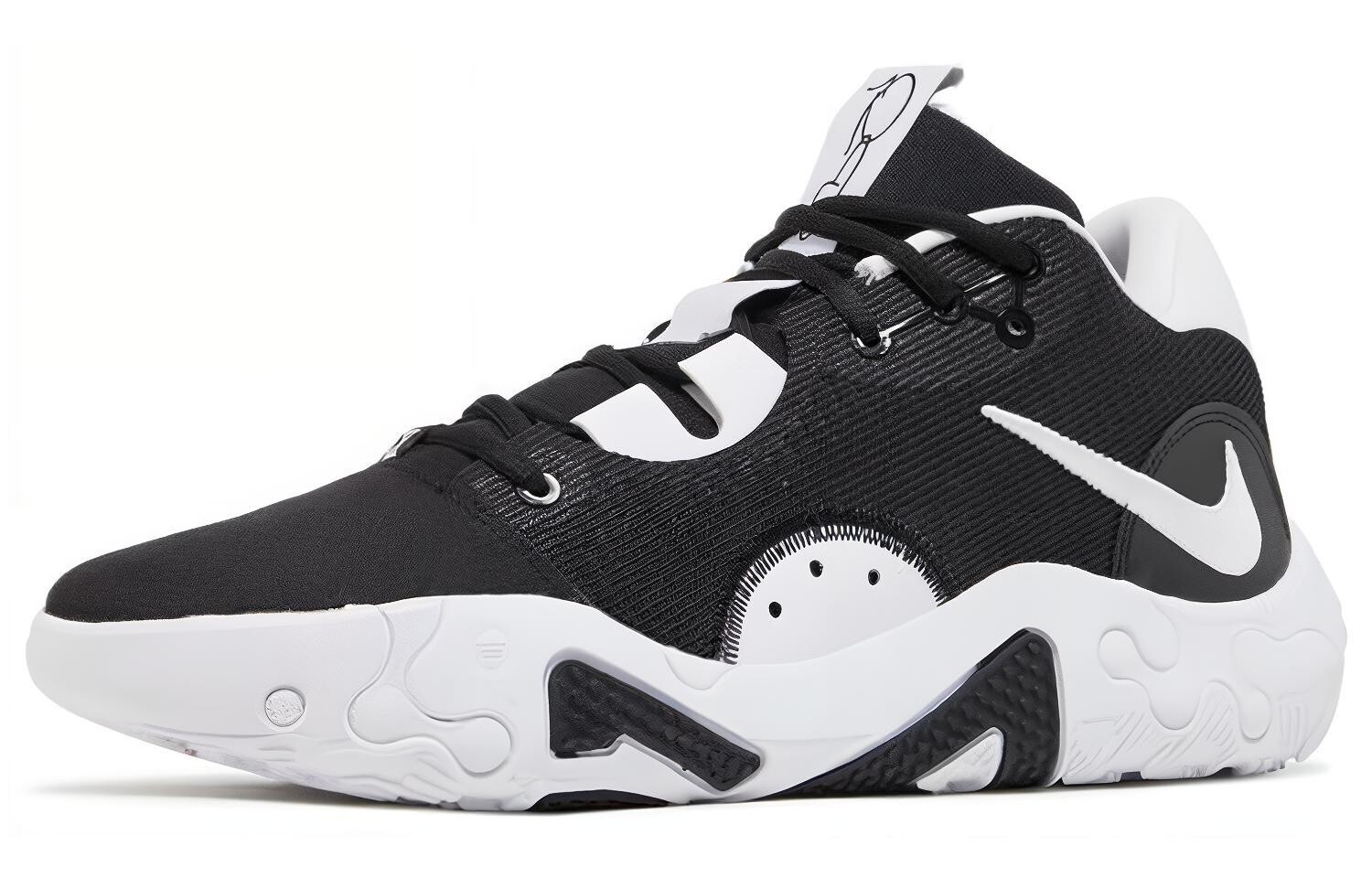 Мужские баскетбольные кроссовки Nike PG 6, Black/White 
Мужские баскетбольные кроссовки Nike PG 6, Black/White