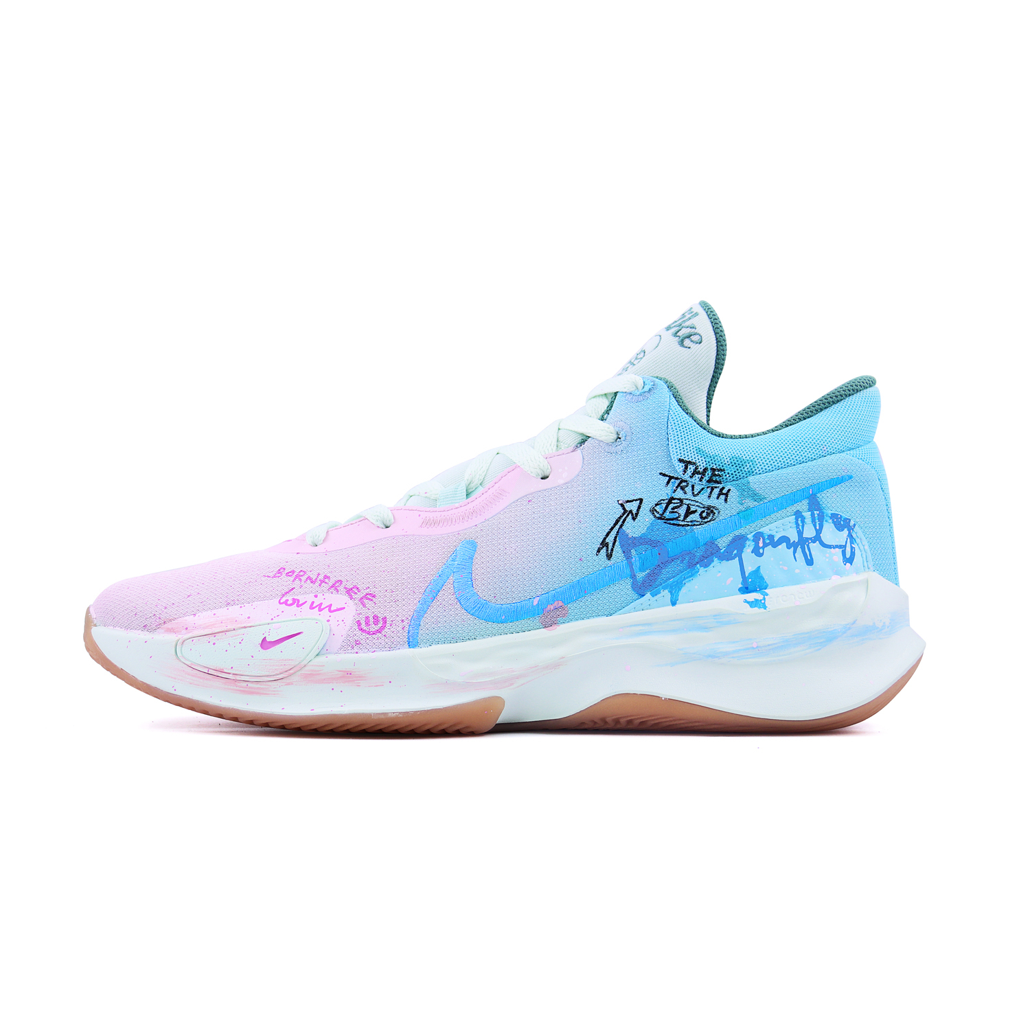 Nike Renew Elevate 3 Starry Fantasy Cushioning Lightweight Low top Basketball Shoes Men's Pink
Nike Renew Elevate 3 Starry Fantasy Cushioning Lightweight Low top Basketball Shoes Men's Pink