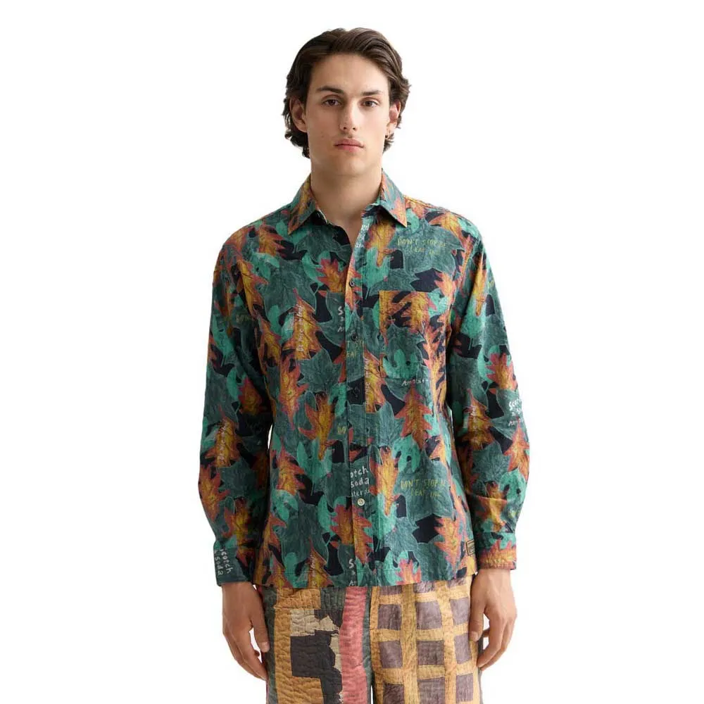 Рубашка с длинным рукавом Scotch & Soda Structured Printed, зеленый
Рубашка с длинным рукавом Scotch & Soda Structured Printed, зеленый