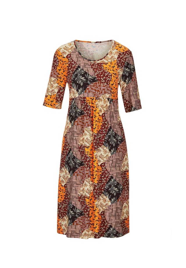 Короткий размер: платье из джерси Goldner, мультиколор
Короткий размер: платье из джерси Goldner, мультиколор