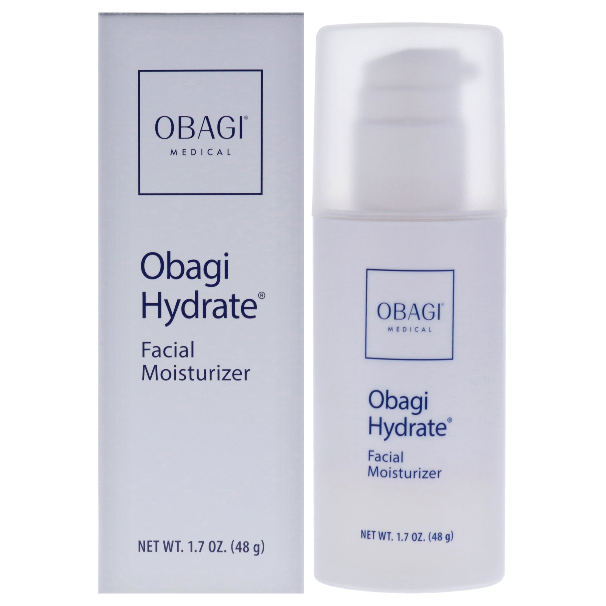 Увлажняющий крем для лица Obagi Hydrate от Obagi для женщин - 48 мл, прозрачный
Увлажняющий крем для лица Obagi Hydrate от Obagi для женщин - 48 мл, прозрачный
