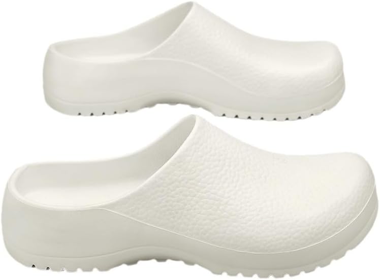 Женские туфли повара, водонепроницаемые и грязеотталкивающие безопасные туфли для кухни и сада Hhhchpm, белый
Женские туфли повара, водонепроницаемые и грязеотталкивающие безопасные туфли для кухни и сада Hhhchpm, белый