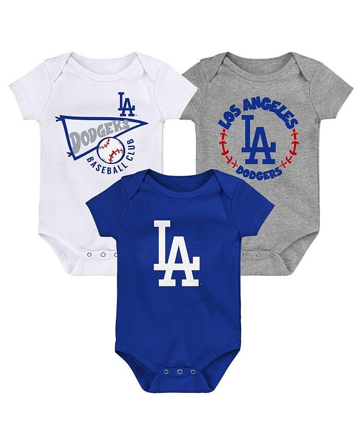 Комплект боди для новорожденных Royal, White, Heather Grey Los Angeles Dodgers Biggest Little Fan Outerstuff, синий
Комплект боди для новорожденных Royal, White, Heather Grey Los Angeles Dodgers Biggest Little Fan Outerstuff, синий