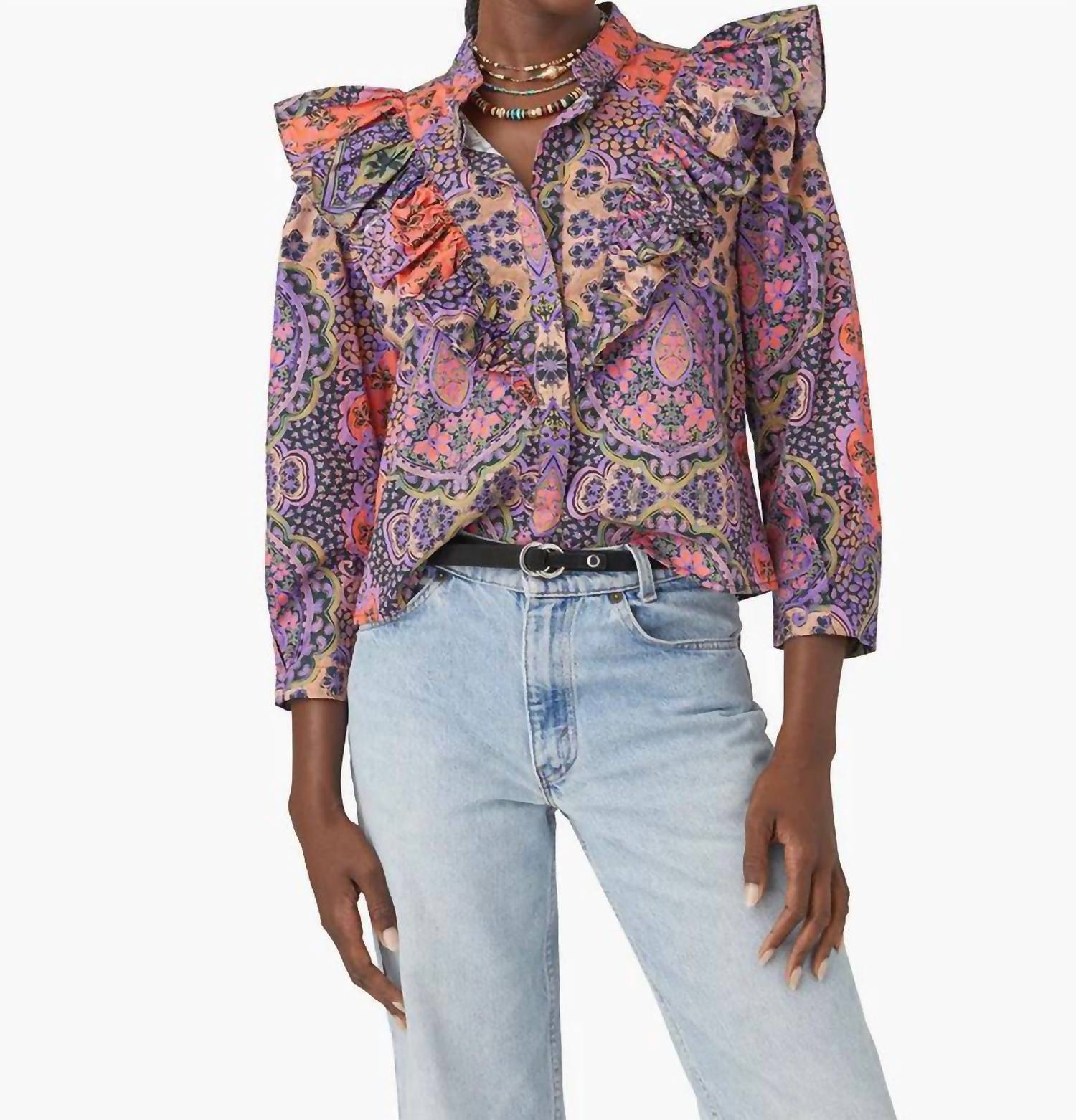 Топ Кэлли в черном опале XIRENA 
Топ Кэлли в черном опале XIRENA