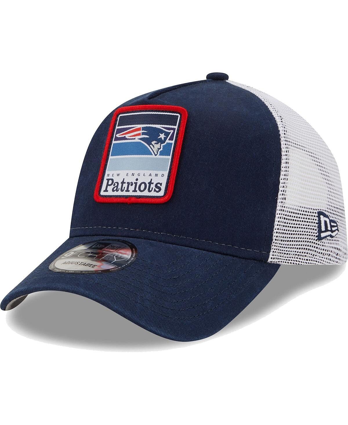 Мужская темно-синяя и белая кепка New England Patriots Gradient Trucker 9FORTY Snapback New Era
Мужская темно-синяя и белая кепка New England Patriots Gradient Trucker 9FORTY Snapback New Era