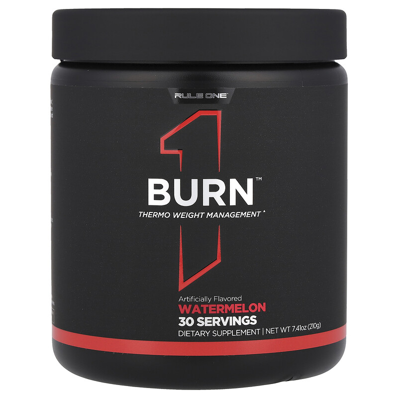 Rule One Proteins, Burn , Thermo Weight Management, арбуз, 210 г (7,41 унции)
Rule One Proteins, Burn , Thermo Weight Management, арбуз, 210 г (7,41 унции)