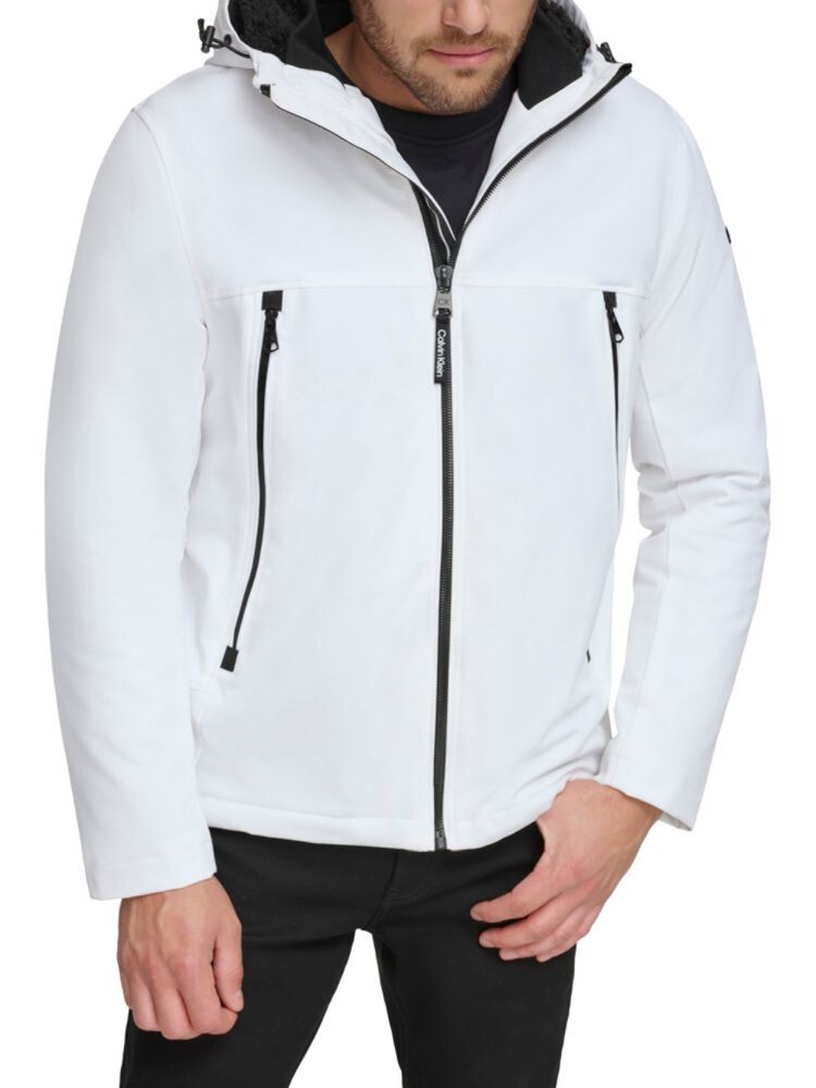 Куртка на молнии с капюшоном на подкладке из искусственного меха Calvin Klein, белый
Куртка на молнии с капюшоном на подкладке из искусственного меха Calvin Klein, белый