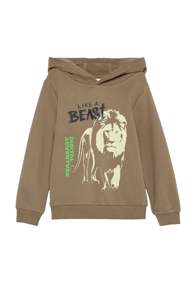 Детская толстовка с капюшоном S.Oliver, коричневый
Детская толстовка с капюшоном S.Oliver, коричневый